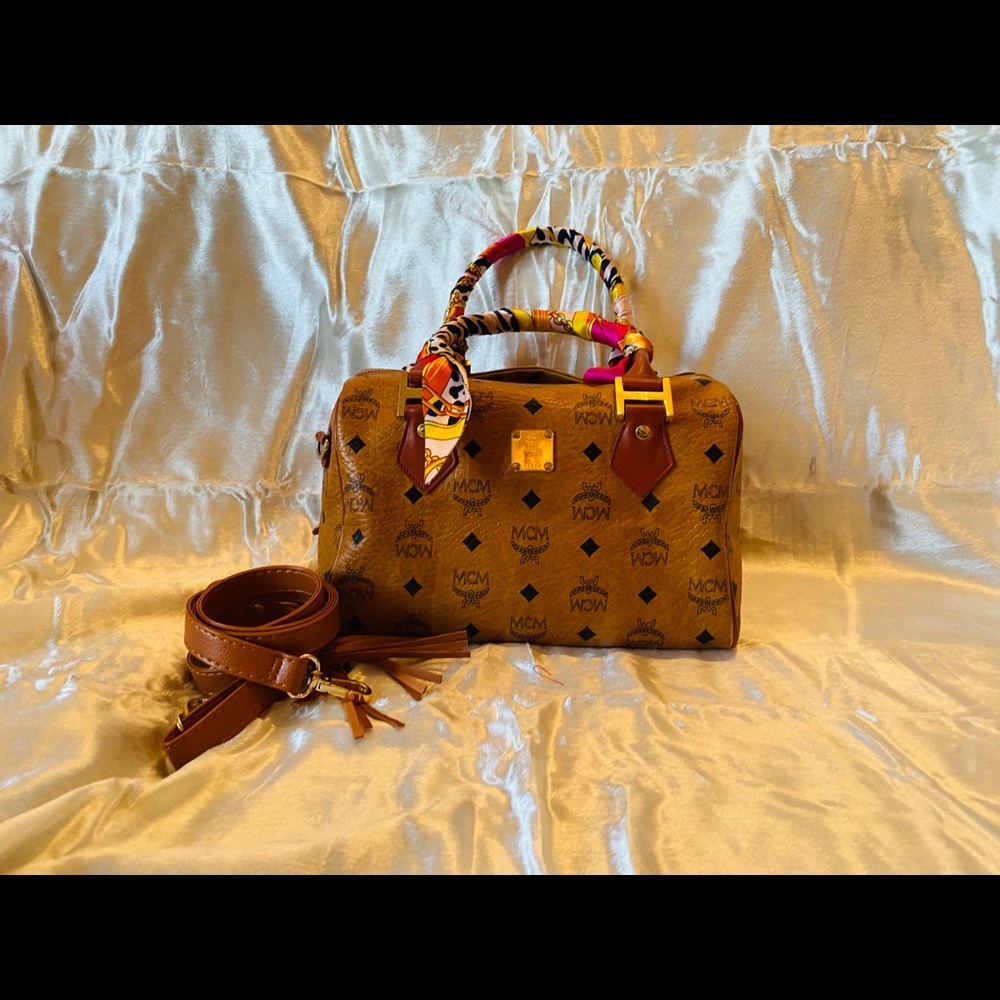 Authentic MCM Boston bag